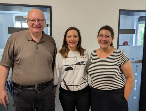 Jasmina Hostert und DGB fordern Tariftreuegesetz