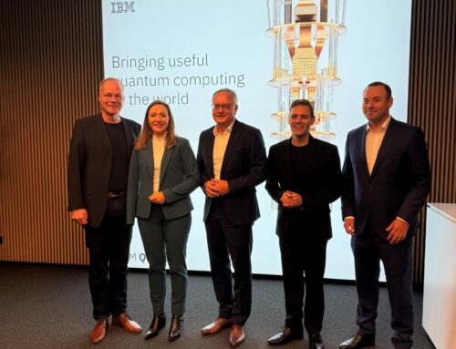 Matthias Miersch und Andreas Stoch besuchen Quanten-Rechenzentrum in Ehningen